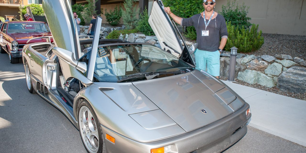 Car enthusiasts set out on rally from Spirit Ridge
