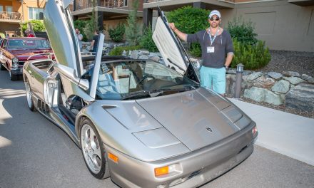 Car enthusiasts set out on rally from Spirit Ridge
