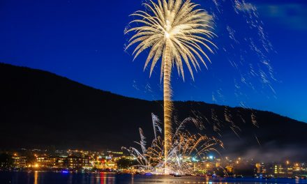 Fireworks finale at Cherry Fiesta