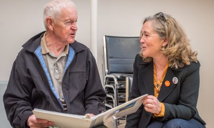 NDP candidate Colleen Ross struck by  local disparities of poverty and wealth