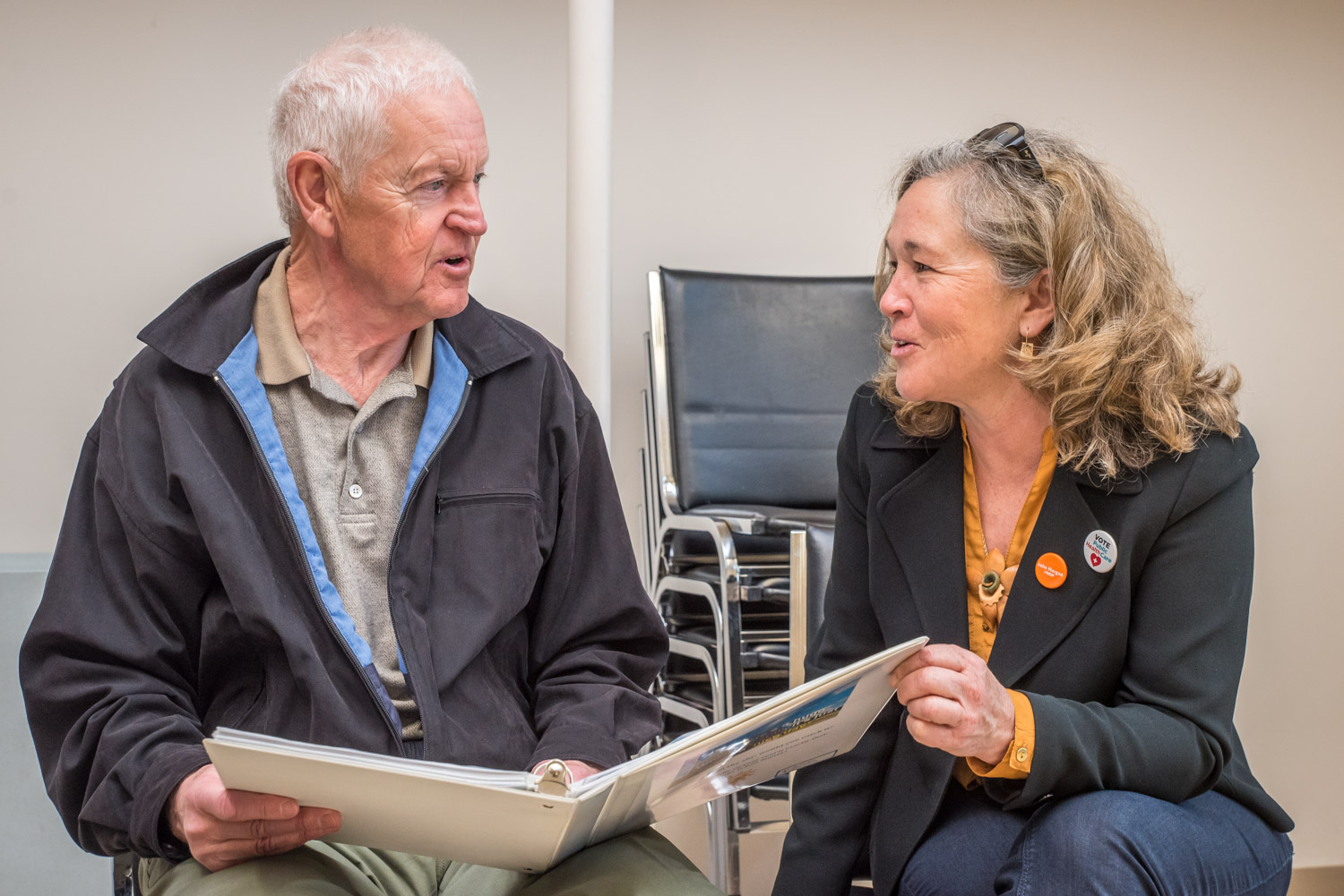 NDP candidate Colleen Ross struck by local disparities of poverty and ...