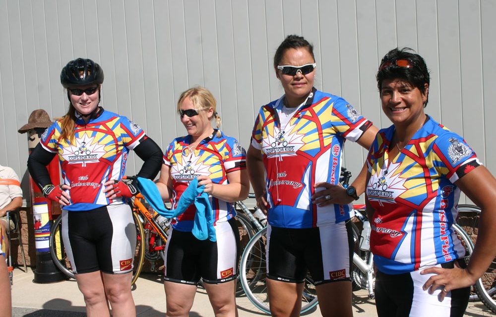 Cops for Kids ride into town Saturday