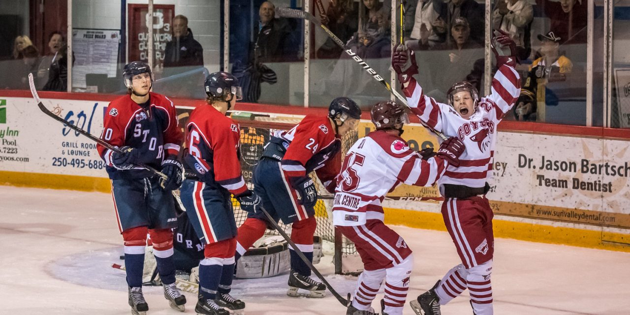 Coyotes squeak out 4-3 win Friday before losing 5-0 on Saturday