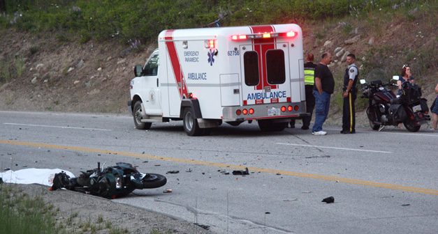 MOTORCYCLIST DIES IN MOUNTAIN CRASH – updated