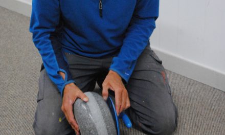 Oliver curlers, and rocks, ready for upcoming season