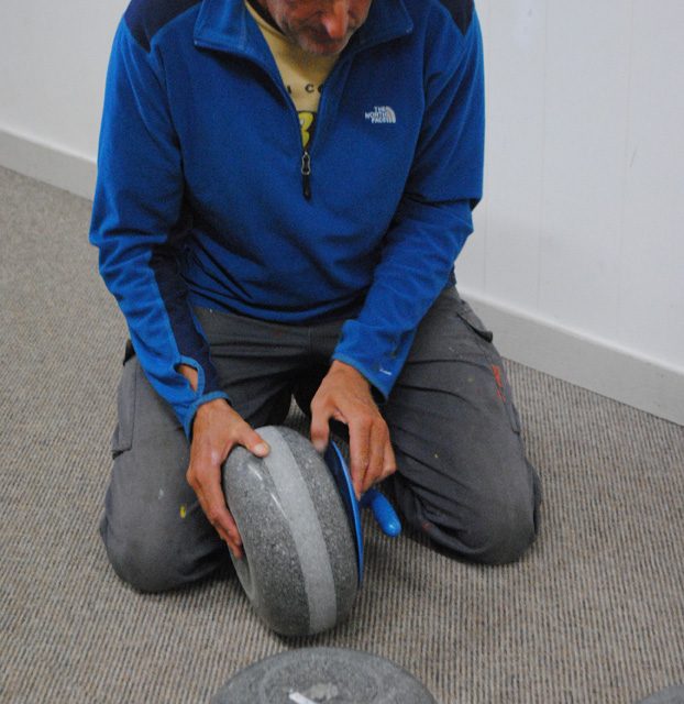 Oliver curlers, and rocks, ready for upcoming season