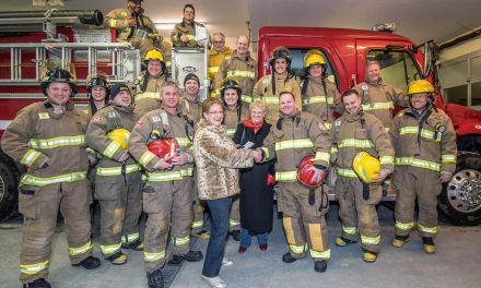 Dorcas Ladies contribute to fire department
