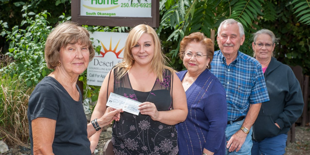 Dorcas Ladies donate to OSS programs with funds from United Church Thrift Shop