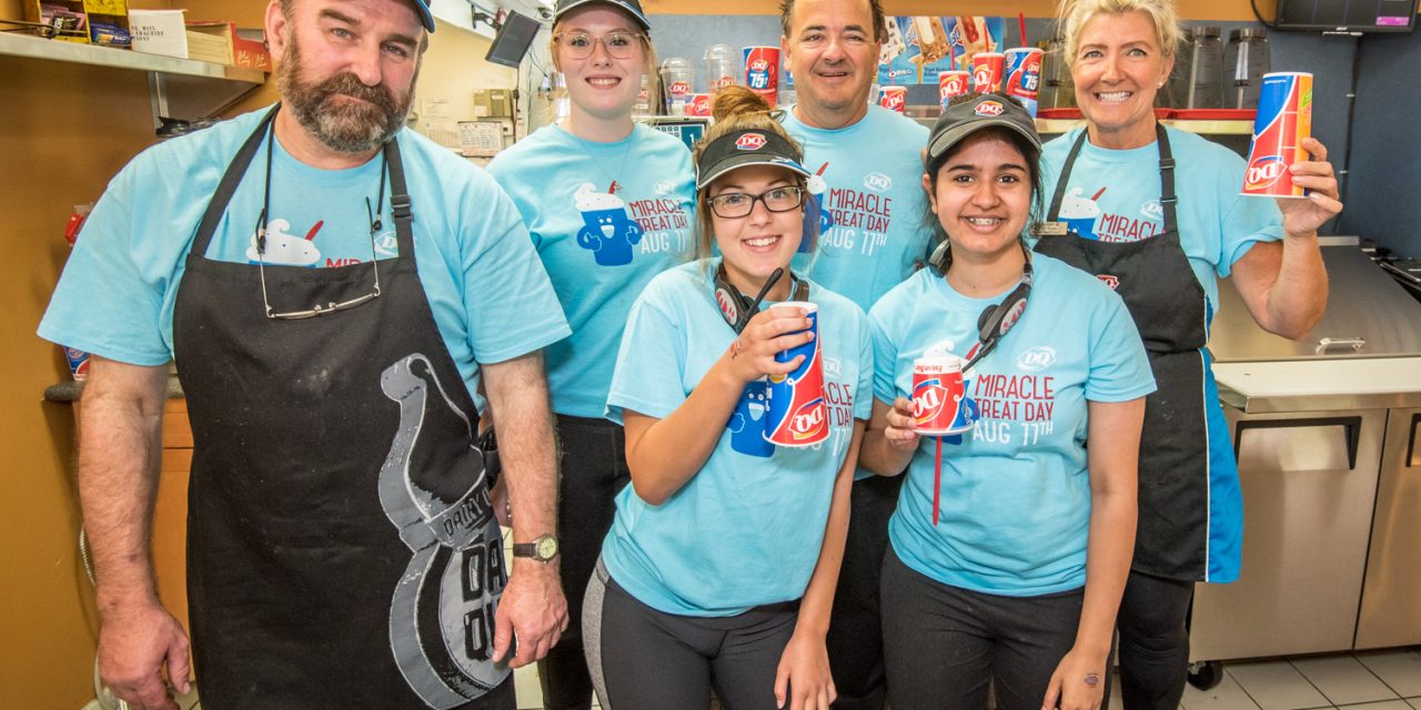 Osoyoos Dairy Queen holds Miracle Treat Day