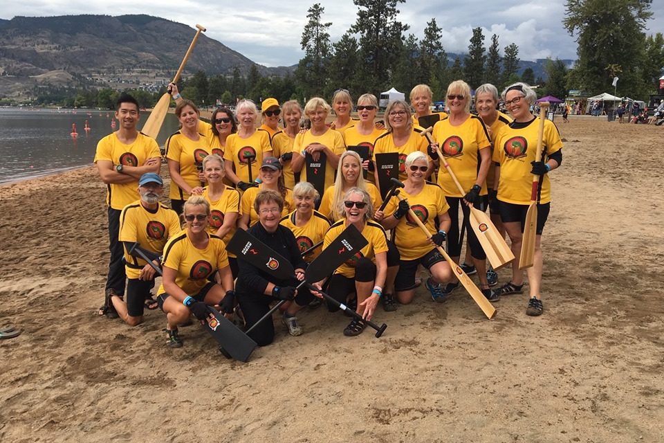 Osoyoos dragon boaters paddle to top spots