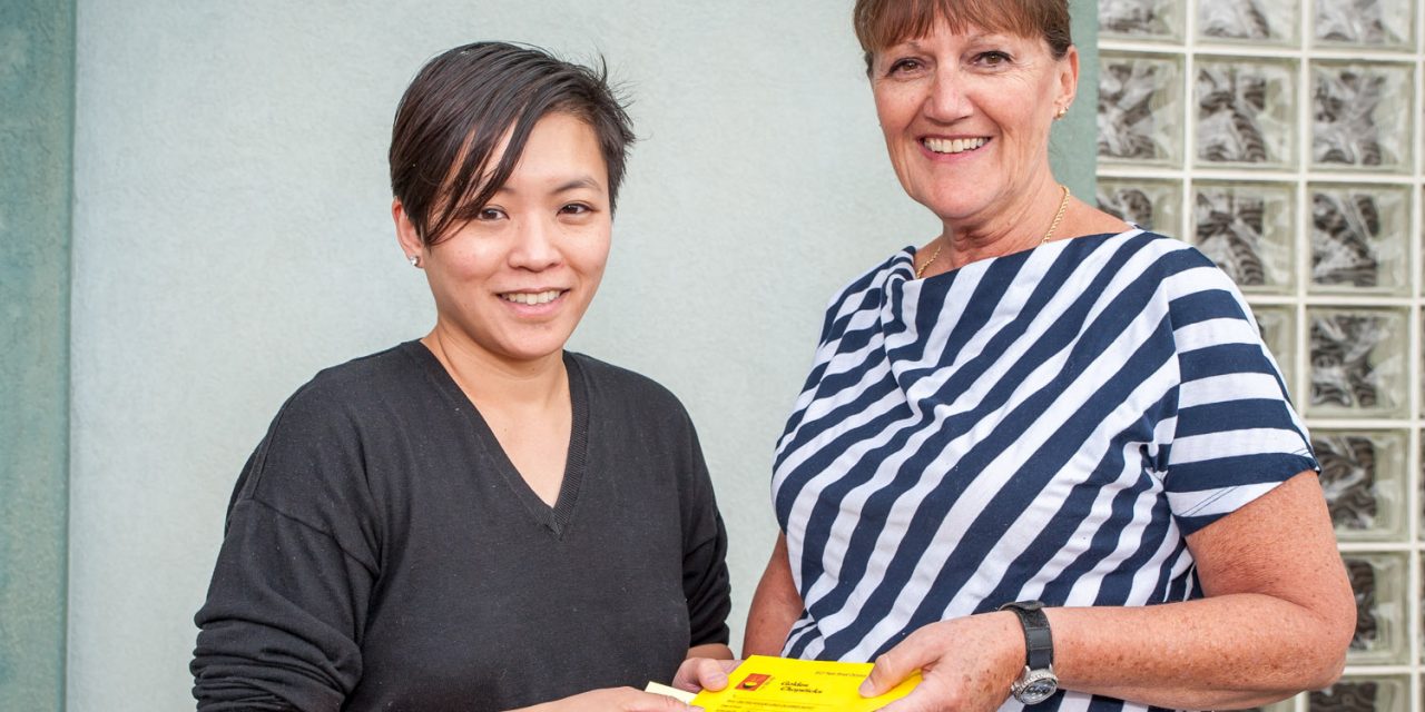 Shelley Janco wins dinner and movie in Osoyoos Times draw
