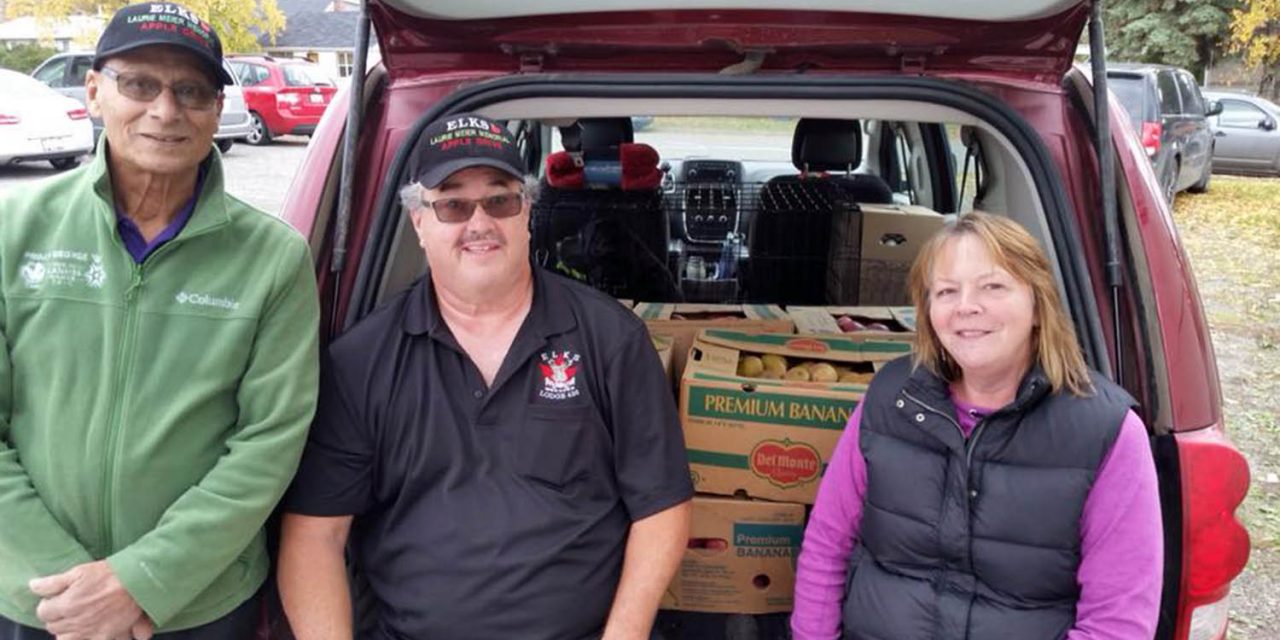Osoyoos Elks collect many more apples this year for northern B.C. food banks