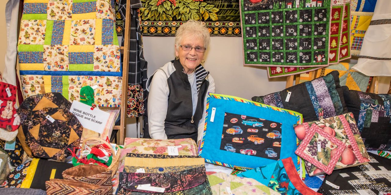 Christmas shoppers turn out for Elks Craft Sale