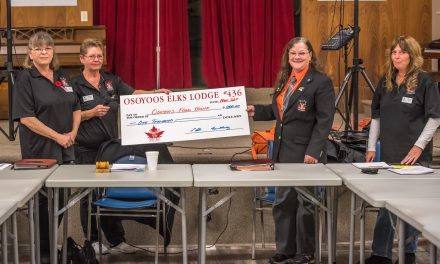 Elks’ Grand Exalted Ruler praises work by Osoyoos Lodge
