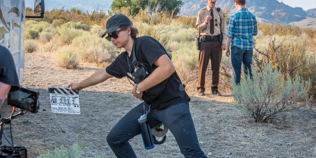 Film crew wraps up Osoyoos shoot for short hitchhiking comedy