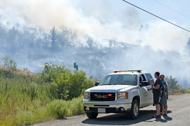 Residents reminded of wildfire risk