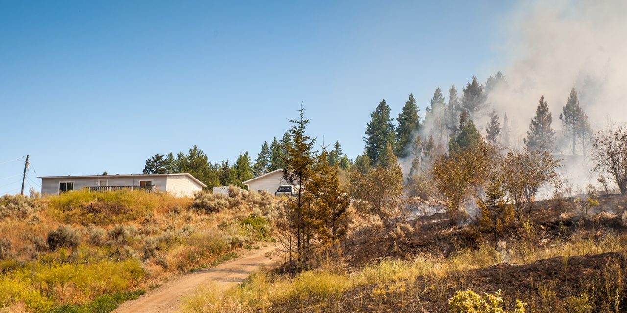 Firefighters contain wildfire west of Osoyoos