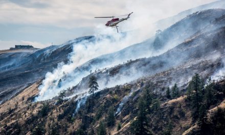 Firefighting aircraft disrupted by drone