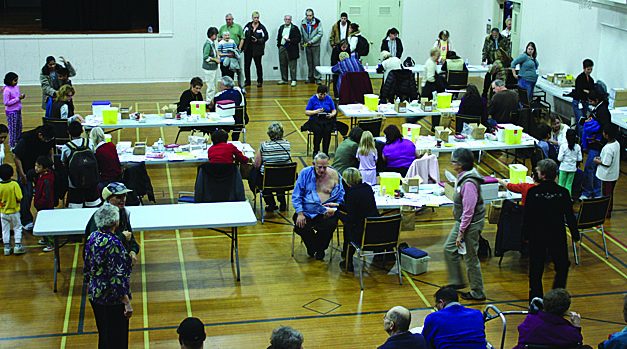 MASSIVE CROWD TURNS OUT FOR H1N1 VACCINE AT SONORA CENTRE