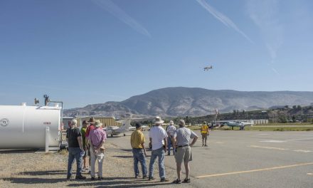 Aviators from all over the province gather at Oliver Airport for popular Fly-in Breakfast