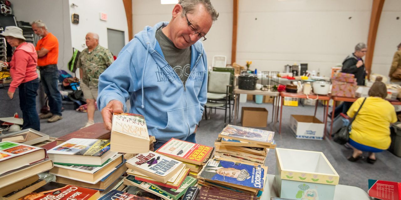 Garage sale raises money for Canada Day fireworks