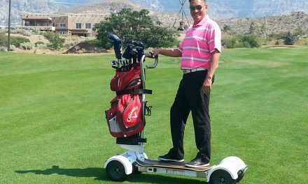Innovative GolfBoard comes to Nk’Mip course