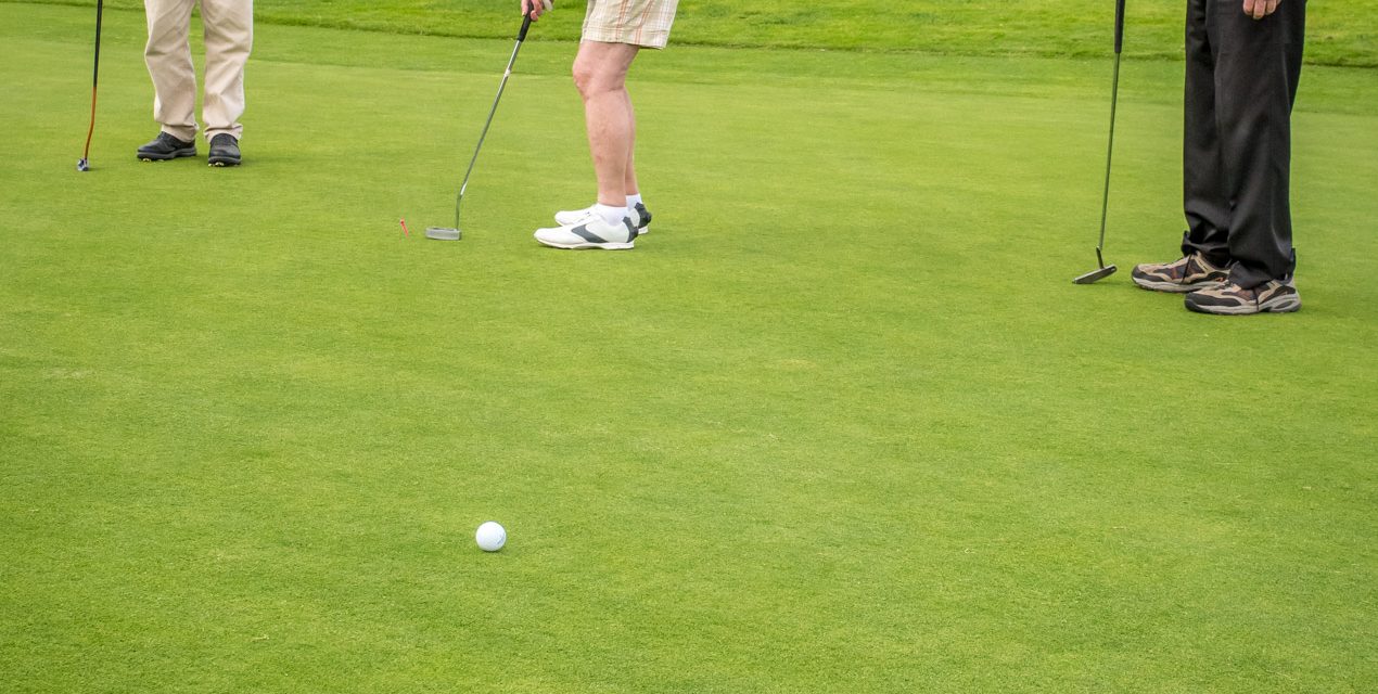 Participants have fun at McLean Construction Charity Golf Tournament