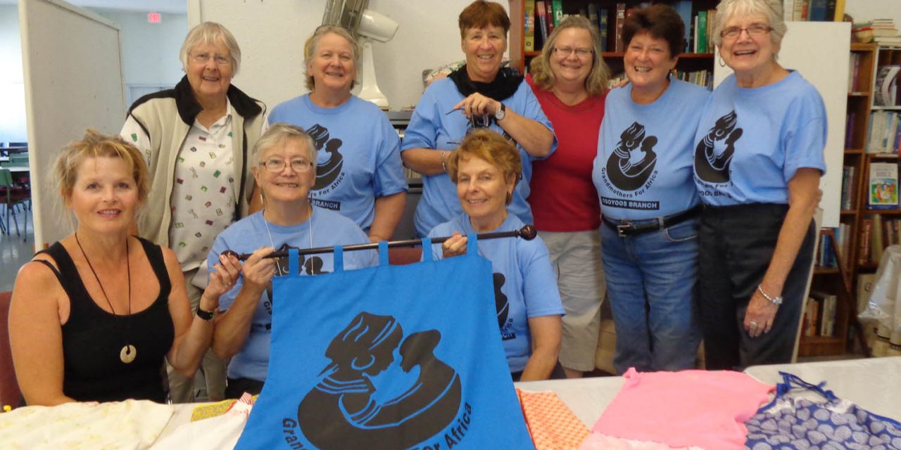 Local chapter of Grandmothers for Africa always looking for new members