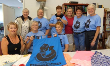 Local chapter of Grandmothers for Africa always looking for new members