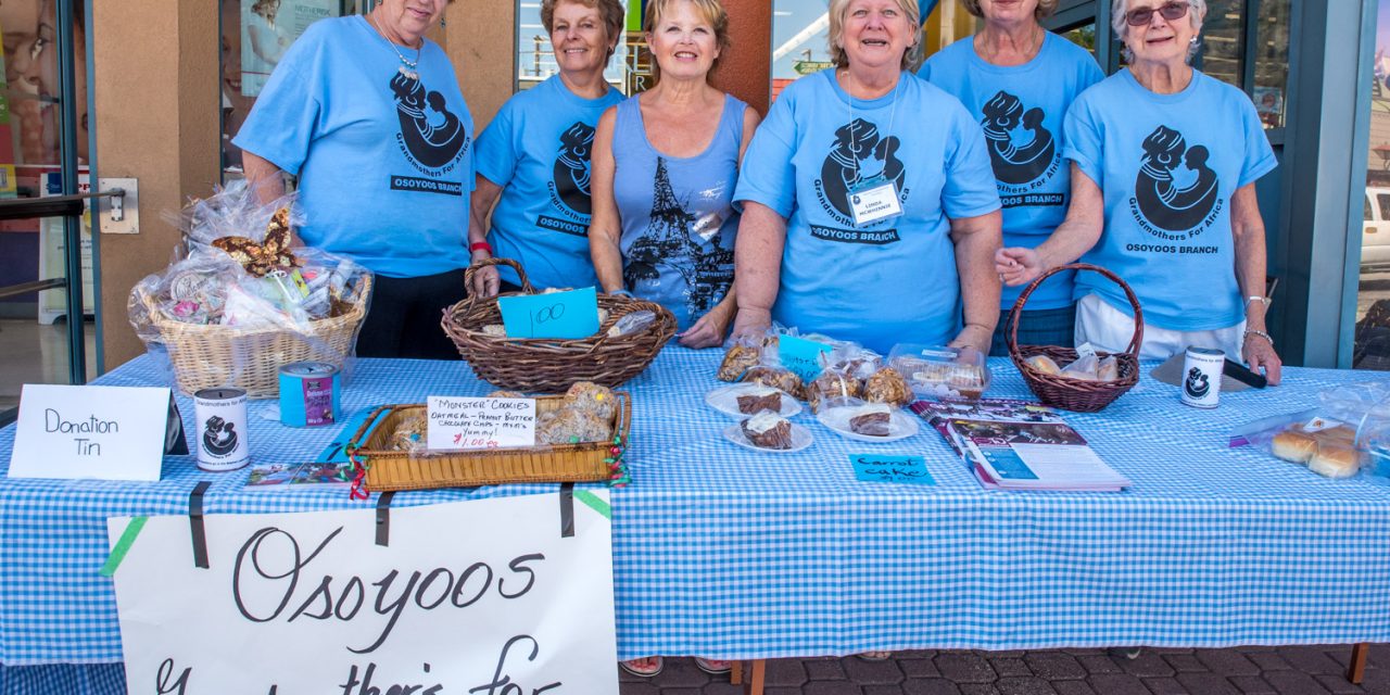 Grandmothers for Africa baking sells off quickly