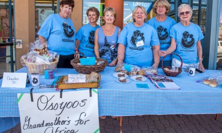 Grandmothers for Africa baking sells off quickly
