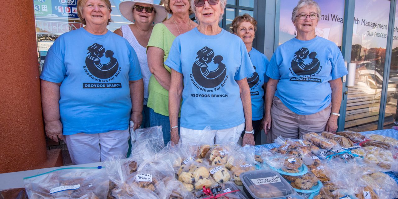 Grandmothers for Africa holds successful bake sale