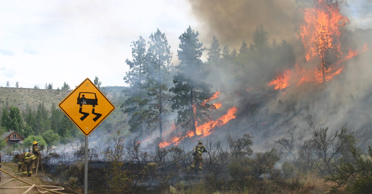 Crews snuff out Oliver Wildfire