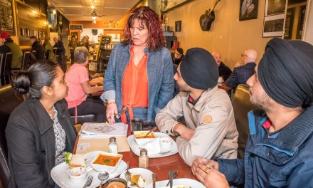Green candidate Vonnie Lavers hopes personal touch can overcome head start of two main parties
