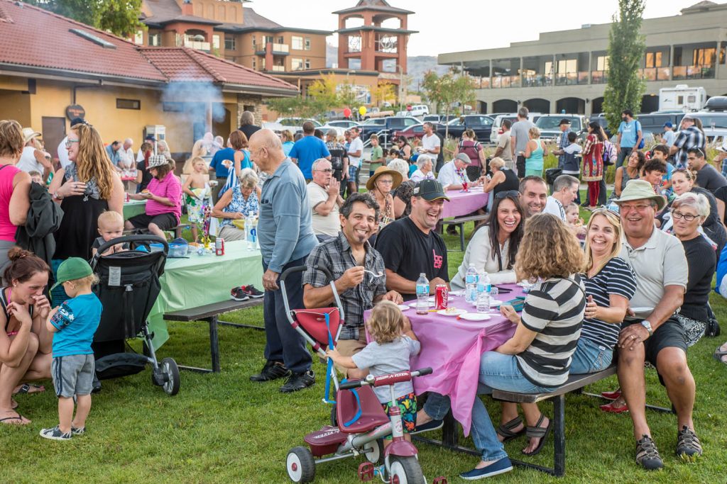 Hundreds of Osoyoos residents turned out in September to celebrate the recent upgrades to Gyro Park. The community celebration, which featured plenty of live music and great food, was organized by the Town of Osoyoos. (Richard McGuire photo)