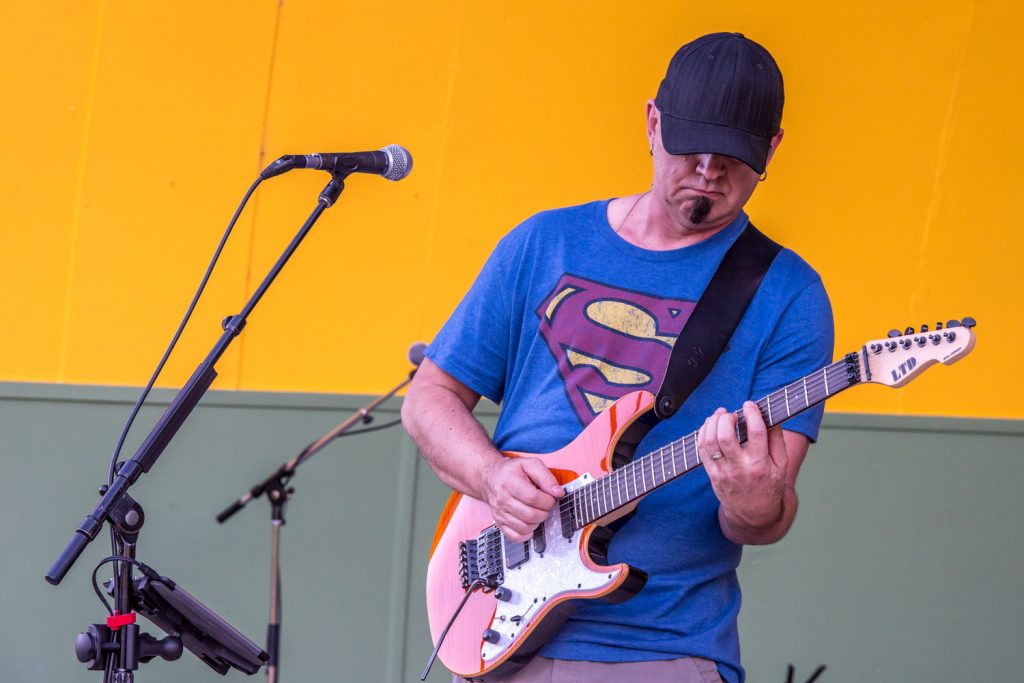The Lost Boys performed at last Wednesday's Gyro Park celebrations. (Richard McGuire photo)