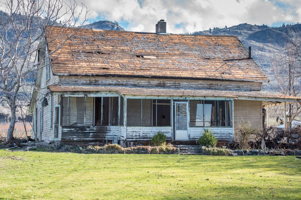 The old Haynes residence was built in 1882, but is now slated for demolition. The building has deteriorated and is beyond repair. (Richard McGuire photo)