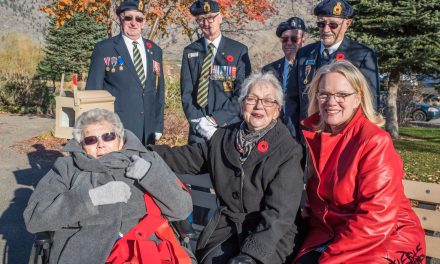 Former Osoyoos postmasters honoured with plaque