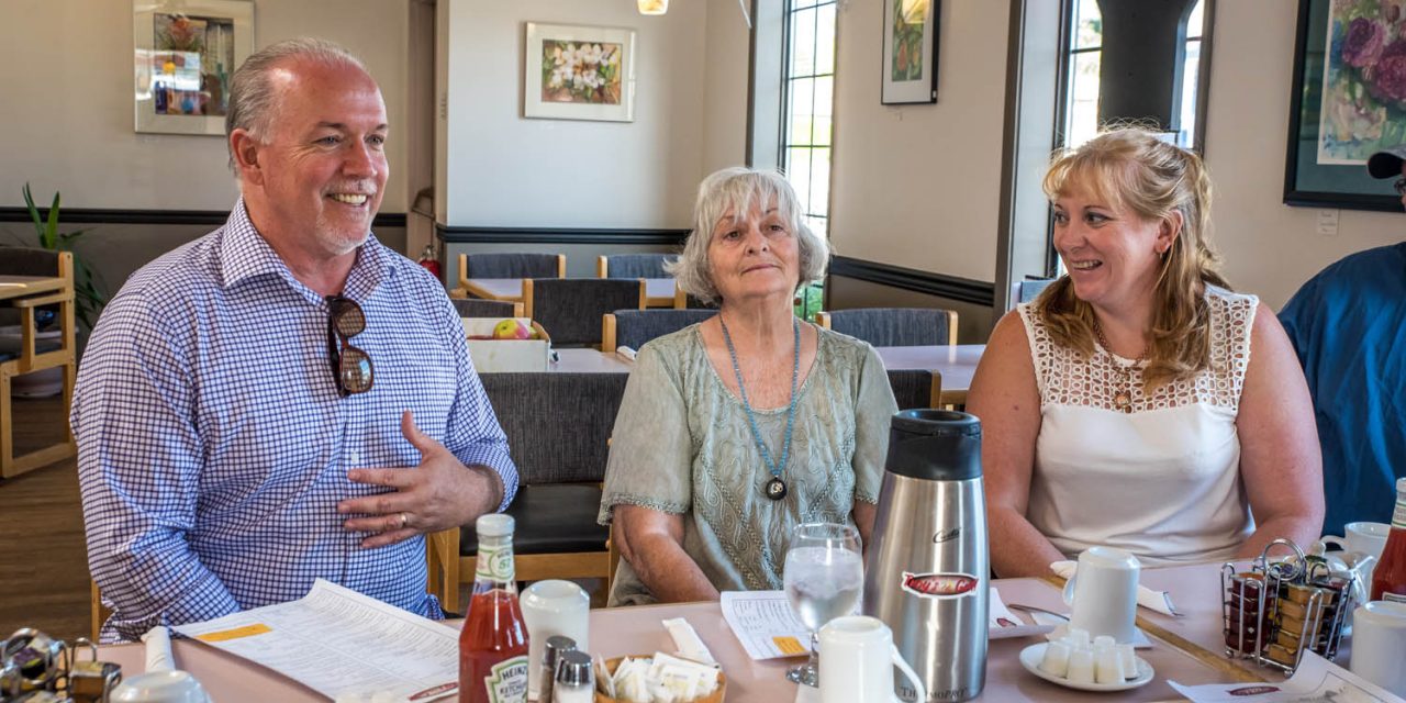 Year in Review – August – Horgan visits Osoyoos, while Harrington steps down from school board in August