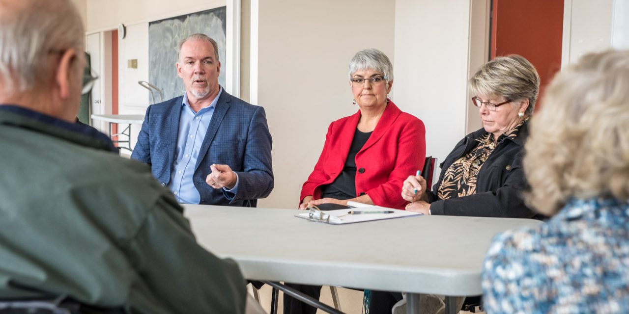 NDP leader, finance critic make tour stop in Osoyoos