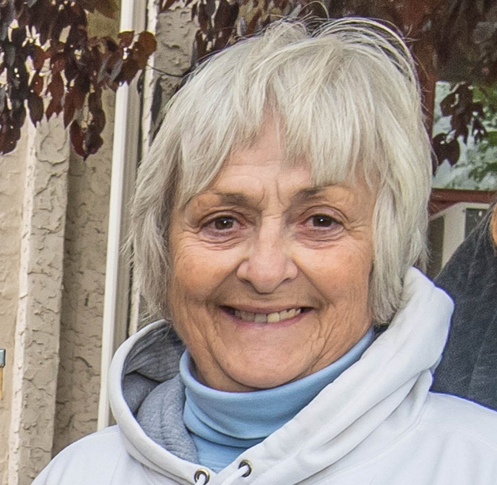 Gaye Horn sat in the B.C. Legislature Monday as the NDP opposition questioned the government on delays getting her husband Lee’s hips replaced. (Richard McGuire file photo)