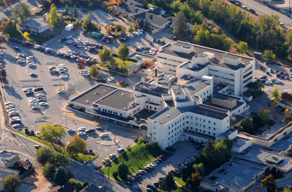 Ellis Don Infrastructure has been named as the ‘preferred proponent’ to construct the new $325-million expansion of Penticton Regional Hospital. Construction on Phase one is expected to begin within the next few weeks. (Photo supplied)