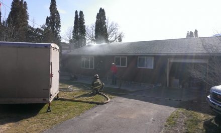 House fire in Oliver