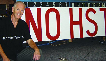 ANTI-HST MOVEMENT GETS GO-AHEAD TO PETITION VOTERS