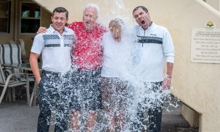 ALS Ice Bucket Challenge makes impact here