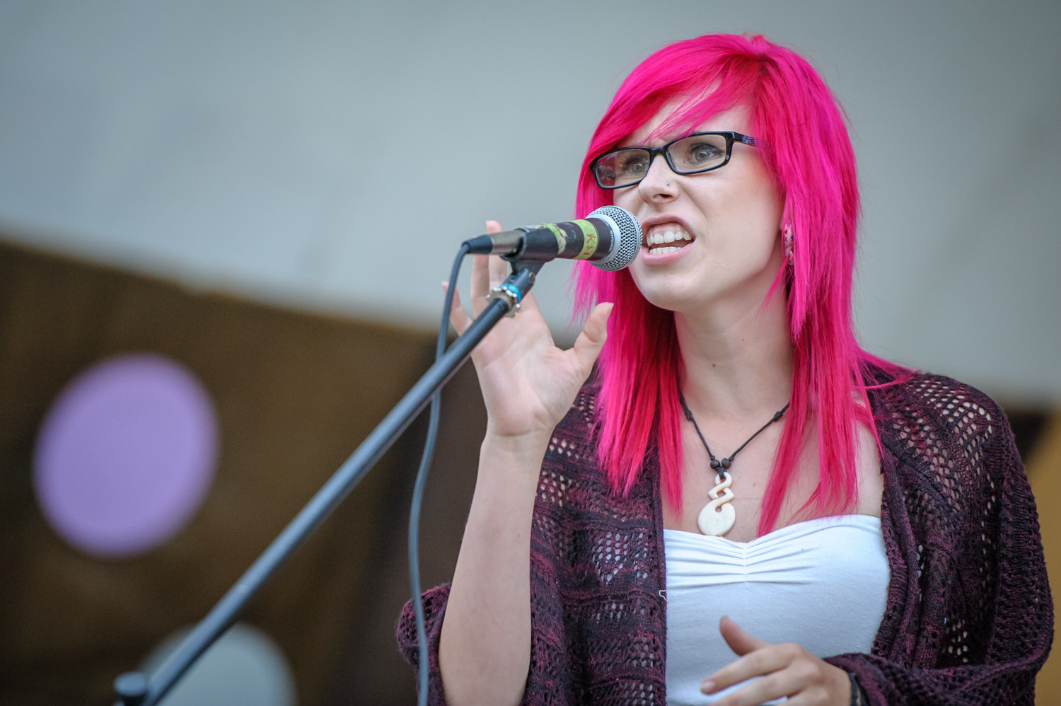 Sarah Duperron of Oliver put on a lively performance and ended up in third place. (Richard McGuire photo)