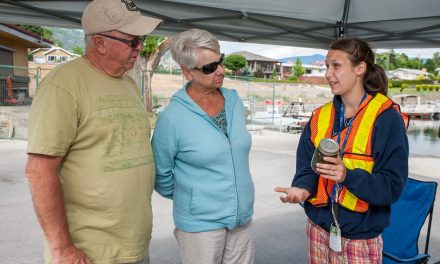 Summer student spreads message about threat from invasive species