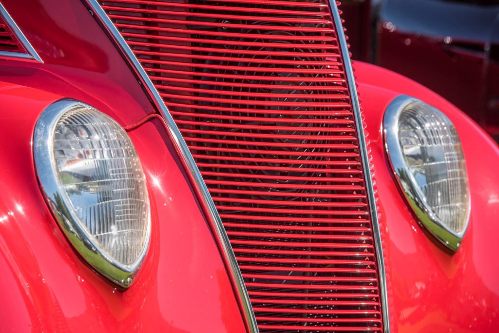 Many cars at Cactus Jalopies are works of art. This is a 1937 Ford. (Richard McGuire photo)