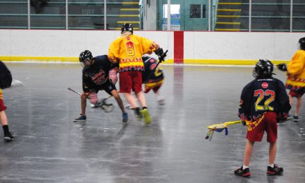 Lacrosse takes centre stage at Oliver Arena