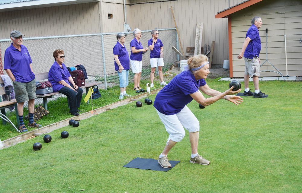 Lawn bowlers unite for fun and exercise